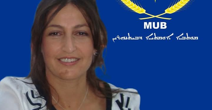 Syriac Union Party in Syria issued a telegram of condolence on passing of Comrade İzla (Nariman Özgün)