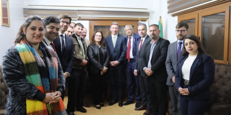 European delegation meets Syriac Union Party in Syria