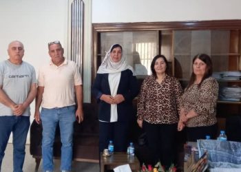 Syriac Union Party – Hasakah Branch Visits the People’s Municipality