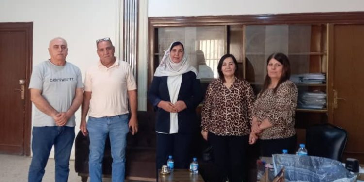 Syriac Union Party – Hasakah Branch Visits the People’s Municipality