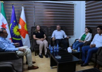 The Syriac Union Party receives the Democratic Union Party