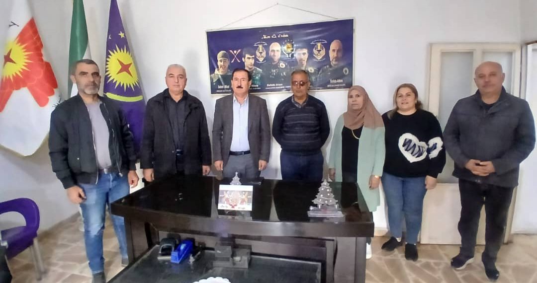 Syriac Union Party in Qabre Hewore Receives Delegations from Political Parties