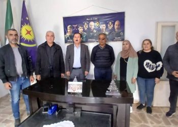Syriac Union Party in Qabre Hewore Receives Delegations from Political Parties