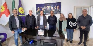 Syriac Union Party in Qabre Hewore Receives Delegations from Political Parties