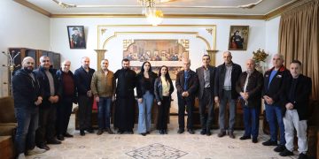 The Relations Office of the Syriac Union Party in Qabre Hewore Affirms Strengthening Cooperation with the Church
