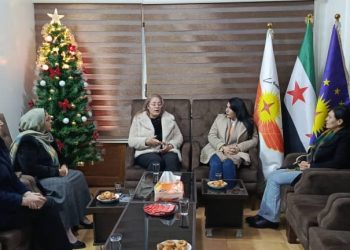 Women’s Delegation Visits the Syriac Union Party to Extend Christmas Greetings