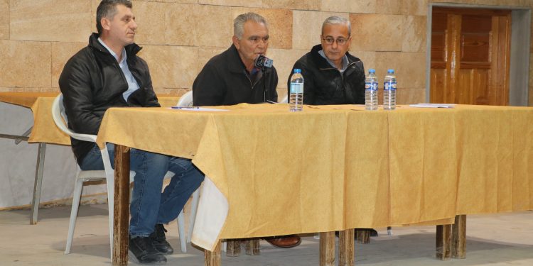 محاضرة لحزب الاتحاد السرياني في القامشلي حول مستجدات الساحة السورية