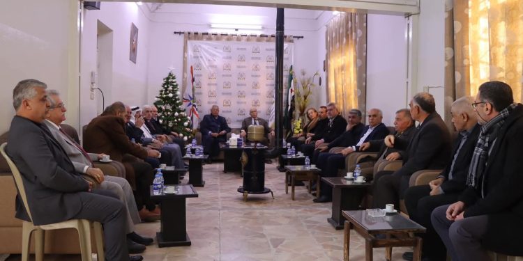 مجلس السلم الاهلي في مدينة الحسكة يلتقي احزاب شعبنا السرياني الاشوري