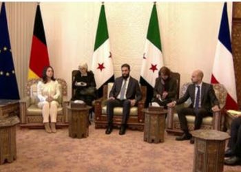 بارو وبيربوك يلتقيان الشرع ويدعوان لانتقال سلمي وجامع للسلطة في سوريا