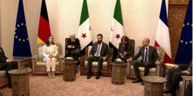 بارو وبيربوك يلتقيان الشرع ويدعوان لانتقال سلمي وجامع للسلطة في سوريا