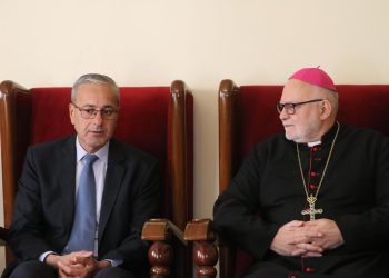 حزب الاتحاد السرياني يلتقي بالمطران “بطّاح”