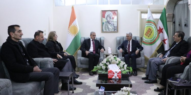 حزب الاتحاد السرياني يبحث آخر التطورات السورية مع المجلس الوطني الكردي