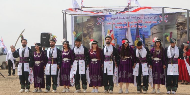 أبناء شعبنا يحتفلون بعيد الأكيتو في قرية تل ورديات