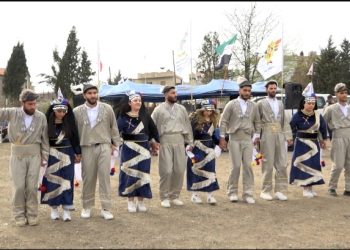 لجنة التنسيق و التشاور لاحزاب شعبنا تحتفل بعيد الاكيتو في ديريك