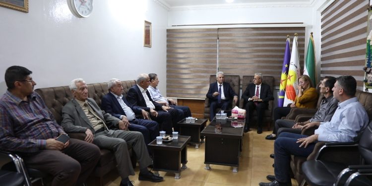 حزب الاتحاد السرياني يستقبل وفداً من المجلس الوطني الكردي