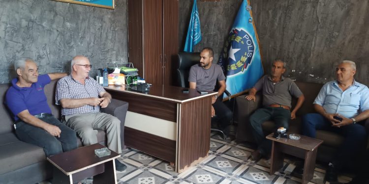 حزب الاتحاد السرياني يجري زيارات معايدة لمؤسسات بلدة قبري حيوري