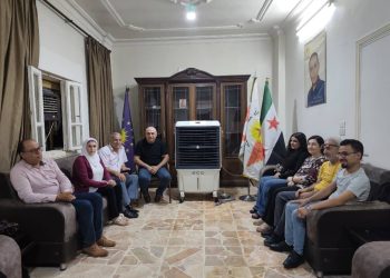 حزب الوطن السوري يزور حزب الاتحاد السرياني بالحسكة