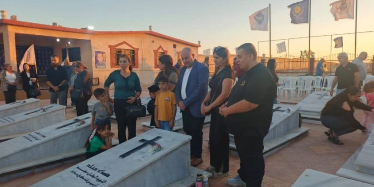 مؤسسات مجلس بيث نهرين القومي في الحسكة تحيي الذكرى 26 لشهداء النضال القومي