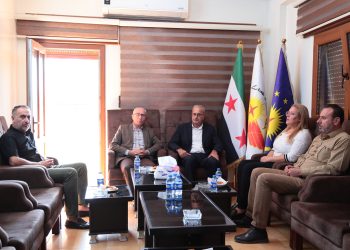 حزب الاتحاد السرياني يلتقي المنظمة الاثورية الديمقراطية في القامشلي