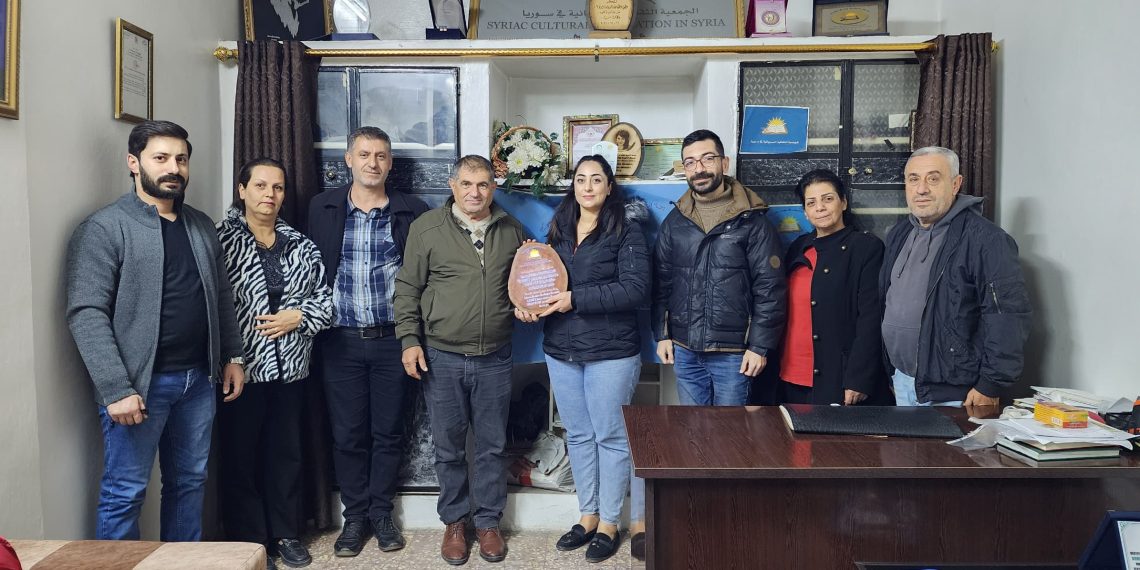 حزب الاتحاد السرياني يهنّئ الجمعية الثقافية السريانية بمناسبة إعلان إشهارها على مستوى سوريا