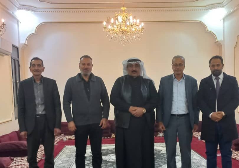 وفدٌ من حزب الاتحاد السرياني يزور الشيخ مانع حميدي دهام ويبحث معه آخر المستجدات السورية