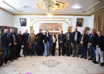 مكتب علاقات حزب الاتحاد السرياني في قبري حيوري يؤكد على تعزيز التعاون مع الكنيسة