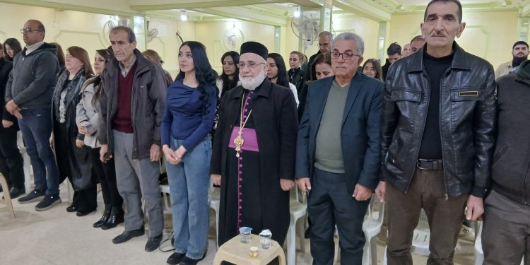 حزب الاتحاد السرياني يقيم ندوة حوارية في بلدة قبري حيوري حول آخر المستجدات الحالية