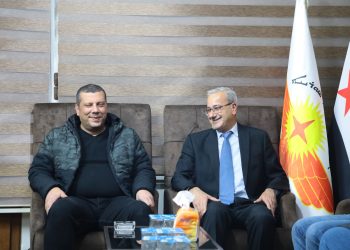 وفد من المجلس الوطني المشرقي يزور حزب الاتحاد السرياني