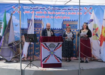 أبناء شعبنا يحتفلون بعيد الآكيتو في تل ورديات بمنطقة الخابور