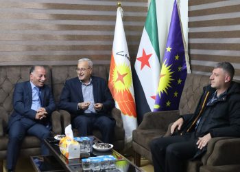 الحزب الآشوري الديمقراطي يزور حزب الاتحاد السرياني للتهنئة بعيد الاكيتو