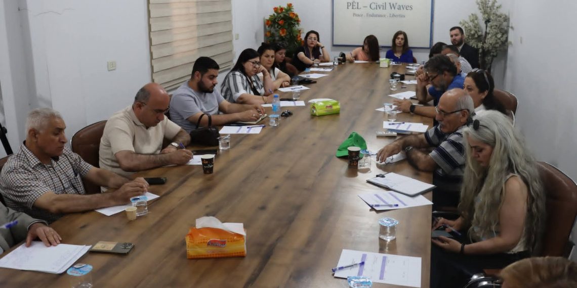 حزب الاتحاد السرياني يقيم جلسة حوارية في القامشلي حول الحقوق الثقافية السريانية