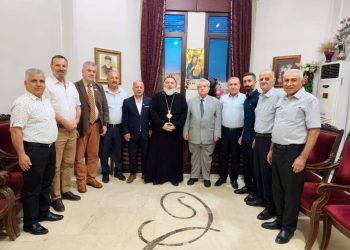 وفد من لجنة التنسيق والتشاور لأحزاب شعبنا يزور مطران السريان الأرثوذكس ومطران الكنيسة الآشورية المشرقية
